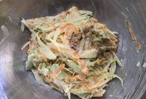 coleslaw à la pomme