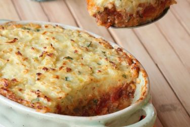 Parmentier papaye verte