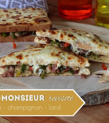 Recette du CROQUE MONSIEUR revisité - by Tatie Maryse