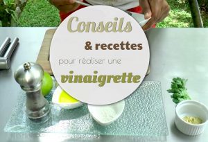 conseils pour vinaigrette