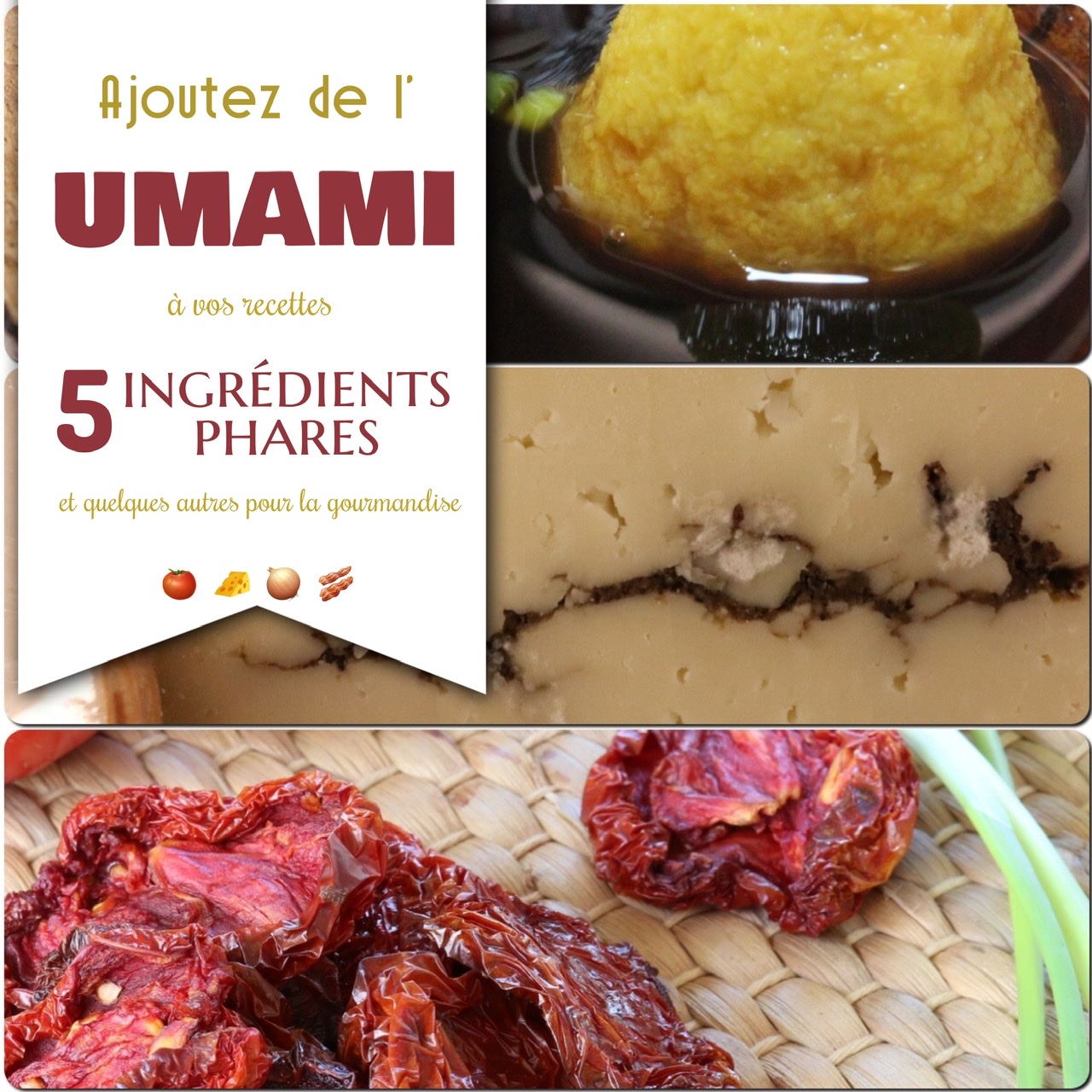 ingrédients riches en umami, ajouter de l'umami