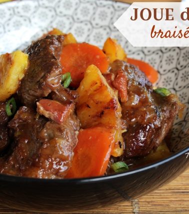 Recette de la JOUE de PORC Madivial braisée à l'ananas, by Tatie Maryse