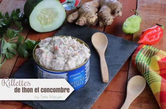 Rillettes thon concombre