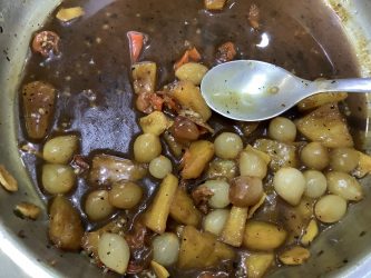 recette lapin à l'ananas