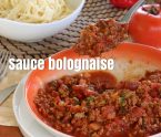 sauce bolognaise créole