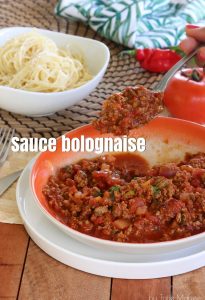 sauce bolognaise créole