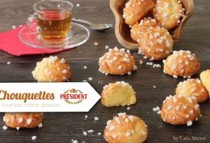 chouquettes fourrées