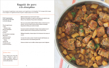 Page recette livre Recettes phare de Tatie Maryse