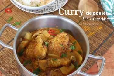 curry de poulet christophine