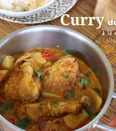 Recette du CURRY de POULET à la CHRISTOPHINE - by Tatie Maryse