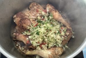 recette antillaise dombrés poulet