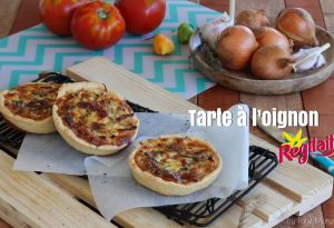 tarte à l'oignon Régilait