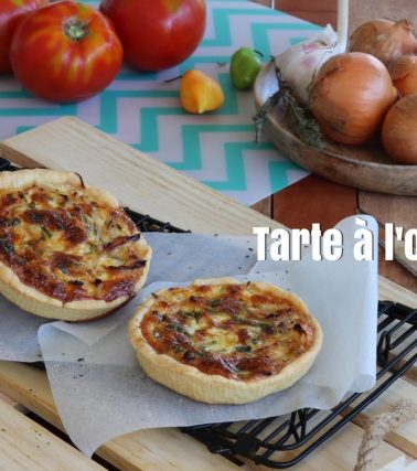 Recette de la TARTE à l'OIGNON (sans béchamel) by Tatie Maryse