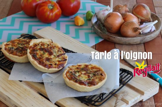 tarte à l'oignon Régilait