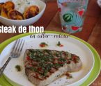 steak de ton mi-cuit