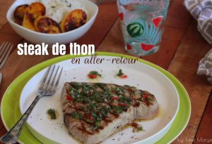 steak de ton mi-cuit