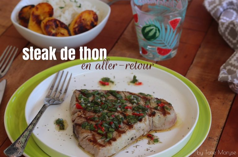 Steak De Thon Sauce Crème Fraîche