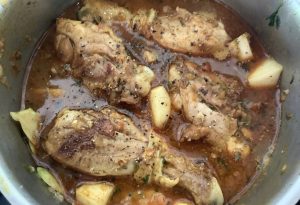 Curry de poulet créole