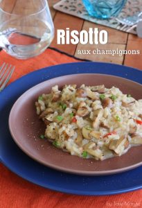 Risotto aux champignons