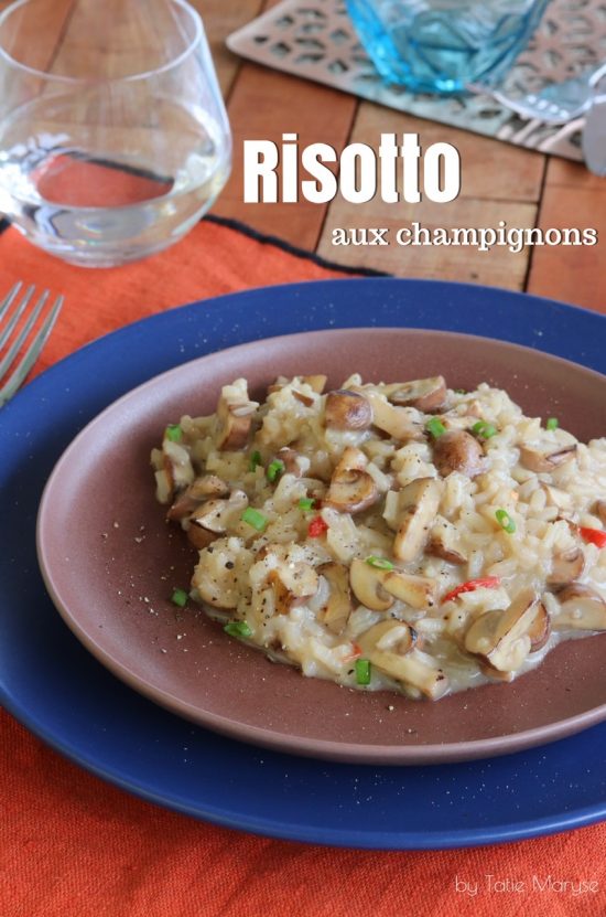 Risotto aux champignons