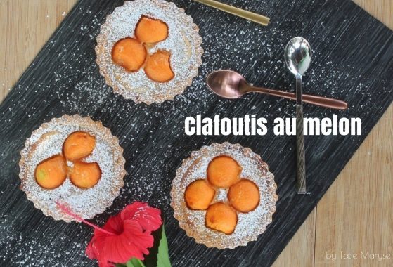 clafoutis au melon