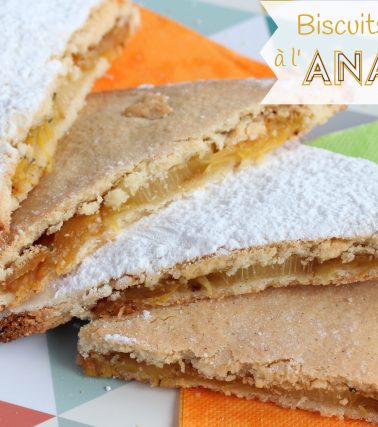 Recette des BISCUITS fourrés à l'ANANAS, selon Tatie Maryse