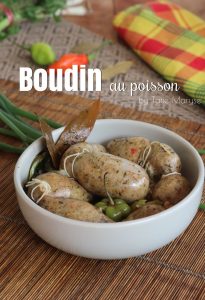 Boudin au poisson