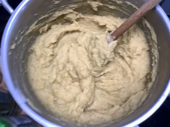 verrine créole de patate douce