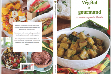 couverture livre végétal et gourmand