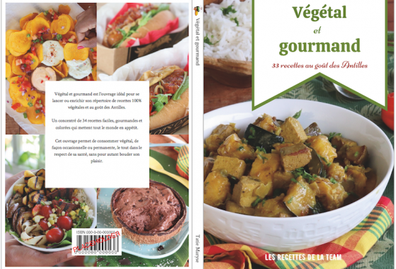 couverture livre végétal et gourmand