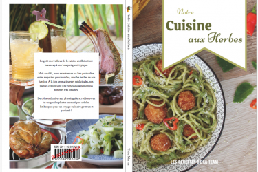 couverture livre notre cuisine aux herbes