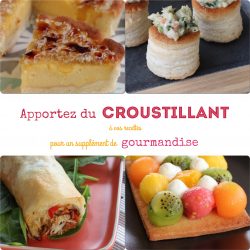 apportez du croustillant