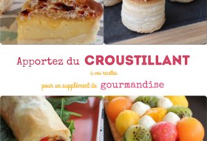 apportez du croustillant