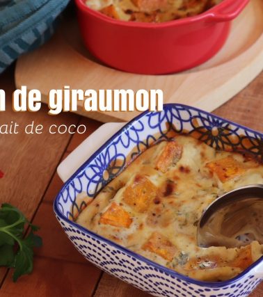 Recette du GRATIN de GIRAUMON au COCO - by Tatie Maryse
