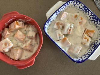 Gratin de giraumon créole
