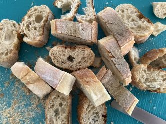 pain perdu au four facile