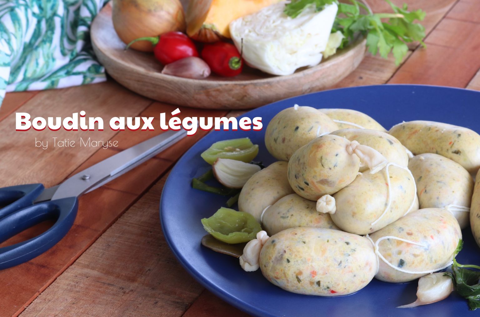 Ce boudin aux légumes n'est pas réserver aux seuls végétariens