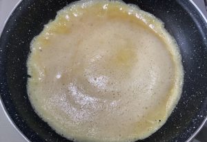 recette rapide omelette aux champignons