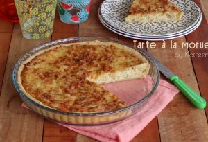 tarte à la morue