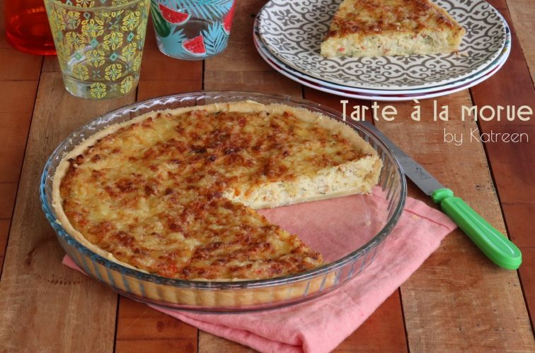 Une tarte à la morue idéale pour un repas décontracté ou un pique-nique