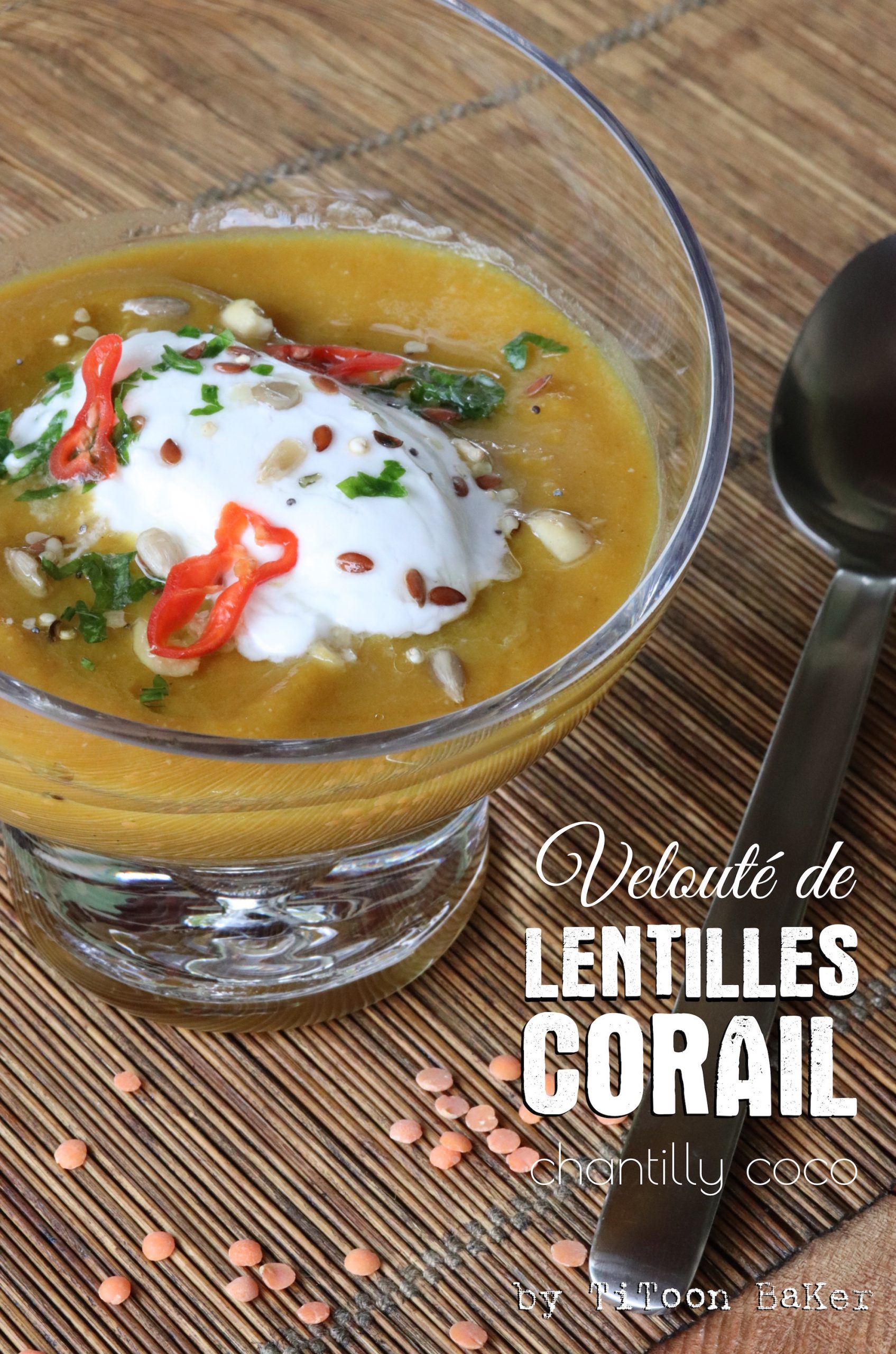 velouté de lentilles corail recettes de lentilles