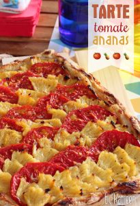 tarte ananas tomate antillaise