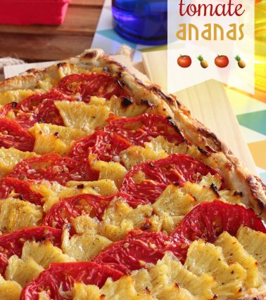Recette de la Tarte ANANAS et TOMATE (trop bonne !) de Tatie Maryse