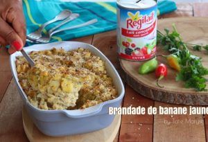 Brandade de banane jaune