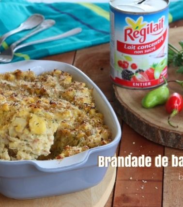 Recette de la BRANDADE de BANANE jaune - by Tatie Maryse