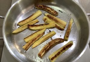 cake jambon et banane frite