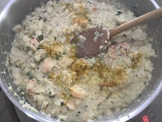 recette martinique christophine farcie aux crevettes