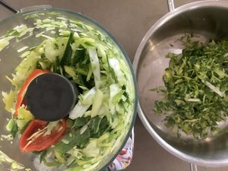 velouté de poireau à la patate douce