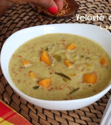 Recette du VELOUTÉ de poireau à la PATATE DOUCE - by Tatie Maryse