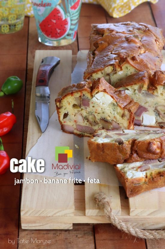 cake jambon banane feta